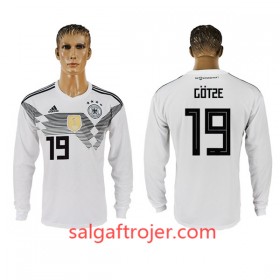 Tyskland Fodboldtrøjer Gotze 19 Hjemmebanesæt VM 2018 Langærmet